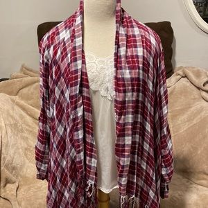 Flannel style topper